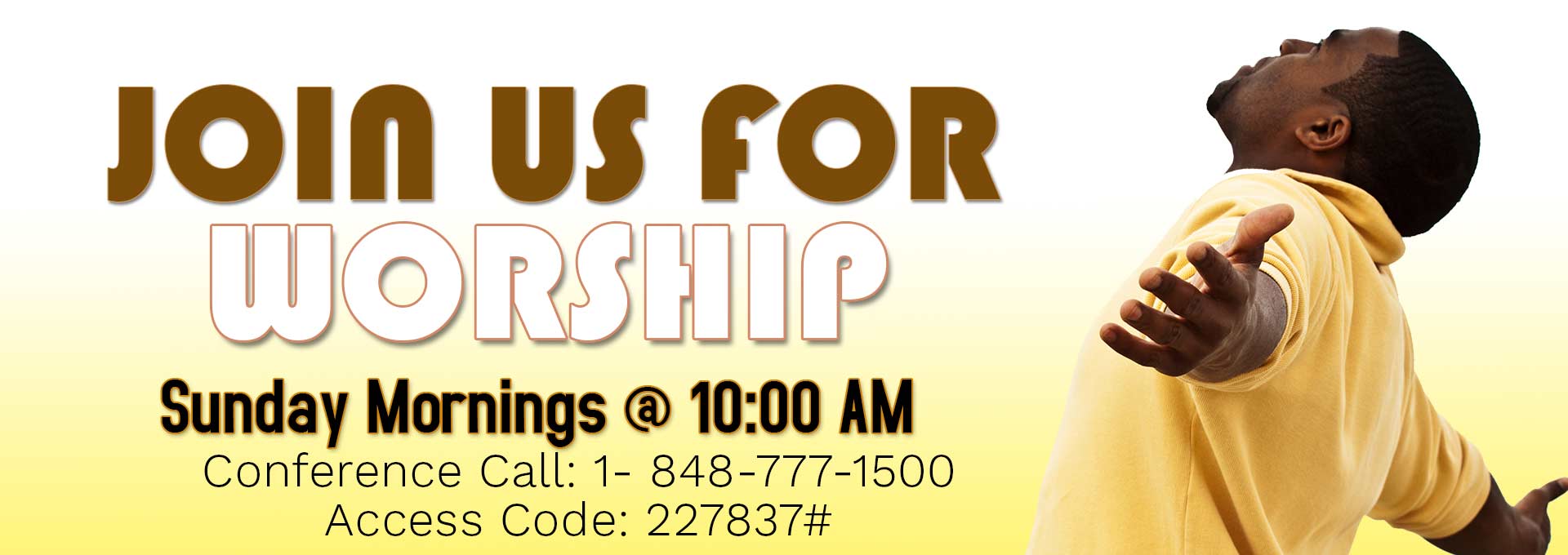 Join us for Worship